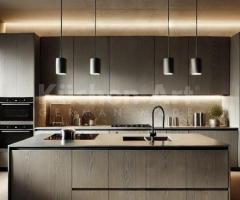 Façade Chêne Velours Grège | UV Laque Mate PerfectSense®
